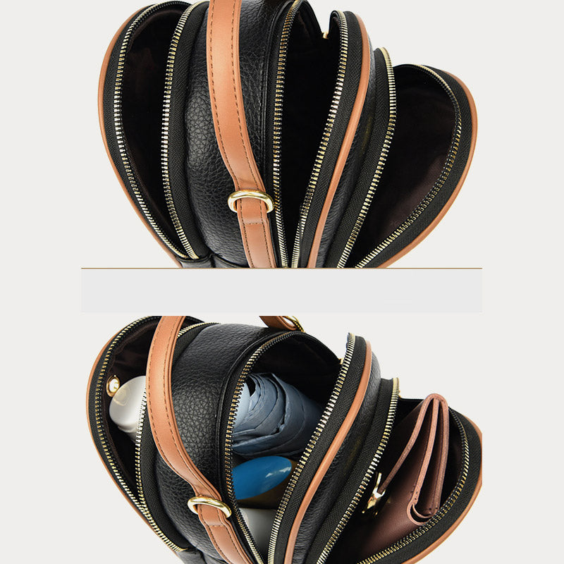 Dreifach-Telefontasche für Frauen Pendler minimalistische Umhängetasche