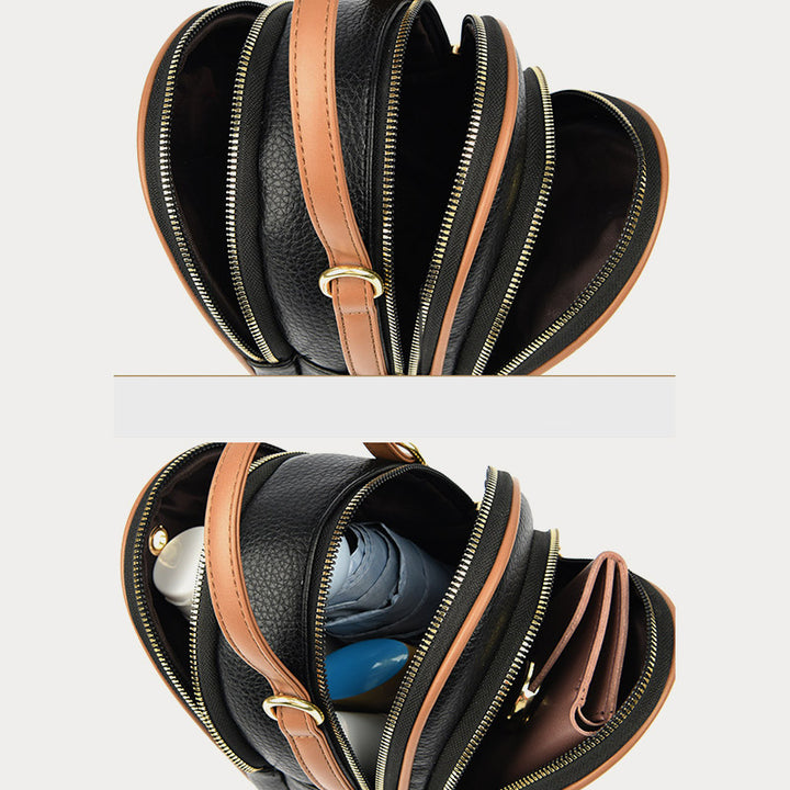 Dreifach-Telefontasche für Frauen Pendler minimalistische Umhängetasche