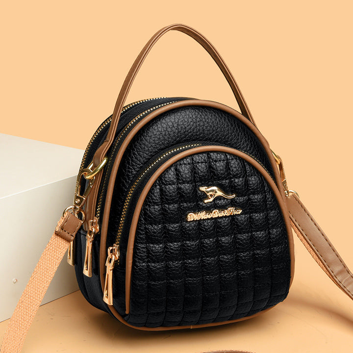 Dreifach-Telefontasche für Frauen Pendler minimalistische Umhängetasche