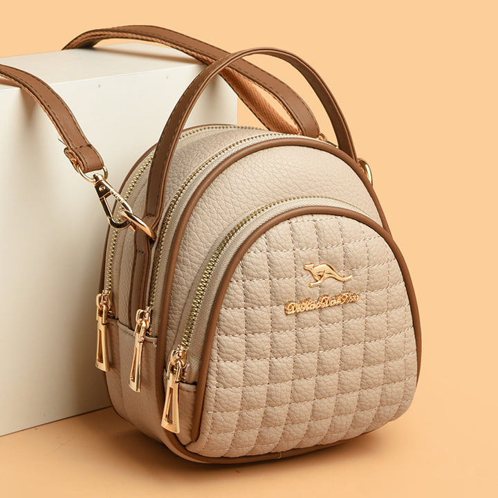Dreifach-Telefontasche für Frauen Pendler minimalistische Umhängetasche