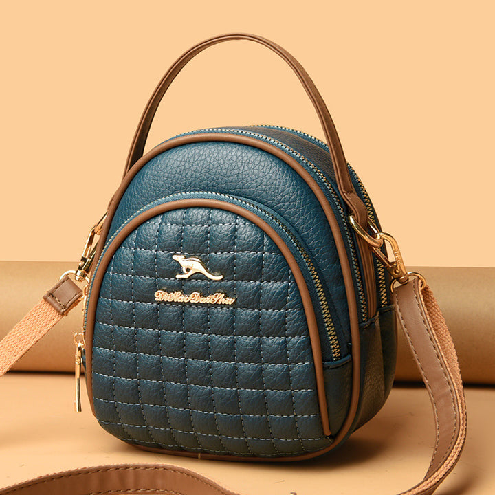 Dreifach-Telefontasche für Frauen Pendler minimalistische Umhängetasche