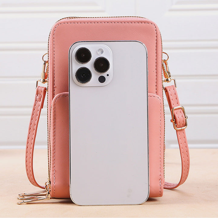 Touchscreen-Telefontasche Akkordeon Mehrere Kartensteckplätze für Frauen
