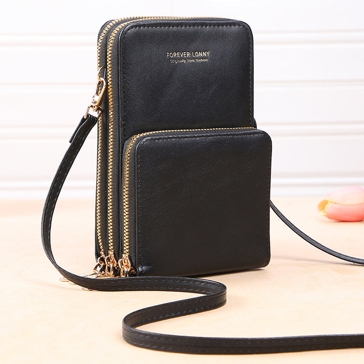 Touchscreen-Telefontasche Akkordeon Mehrere Kartensteckplätze für Frauen