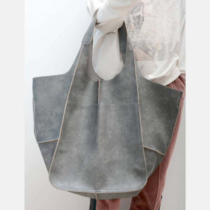 Übergroße Einkaufstasche im Vintage-Stil