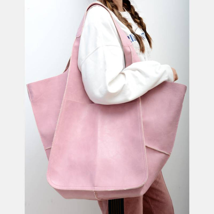Übergroße Einkaufstasche im Vintage-Stil
