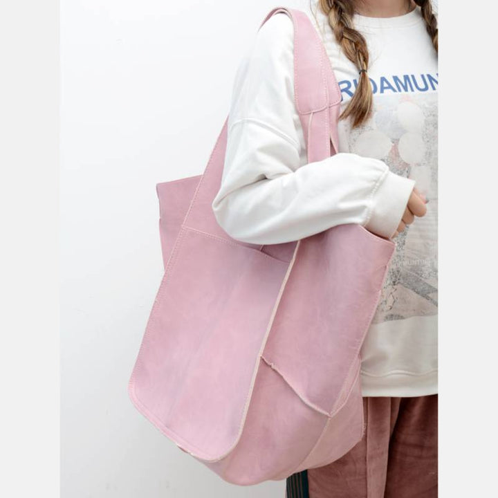 Übergroße Einkaufstasche im Vintage-Stil