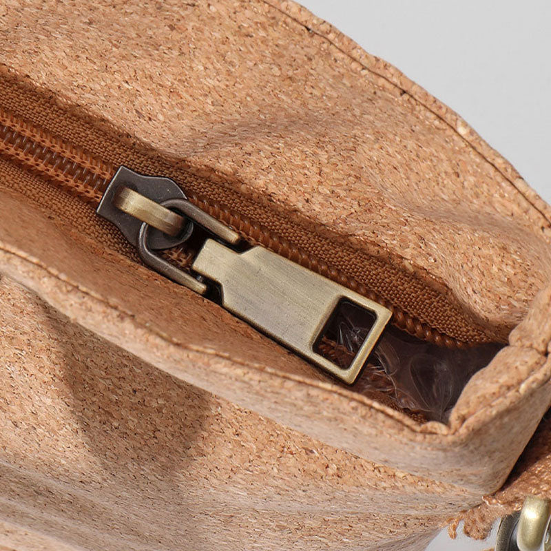Tragbare Tragetasche für Damen, umweltfreundliche Korktasche, Palamei