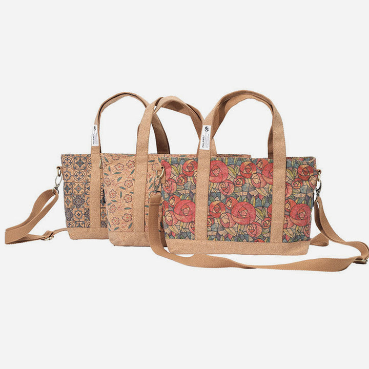 Tragbare Tragetasche für Damen, umweltfreundliche Korktasche, Palamei