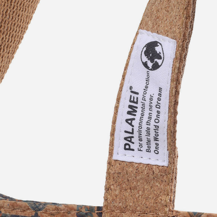 Tragbare Tragetasche für Damen, umweltfreundliche Korktasche, Palamei