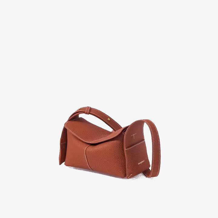 Minimalistische, einfarbige Umhängetasche für Damen, elegante Pendler-Geldbörse