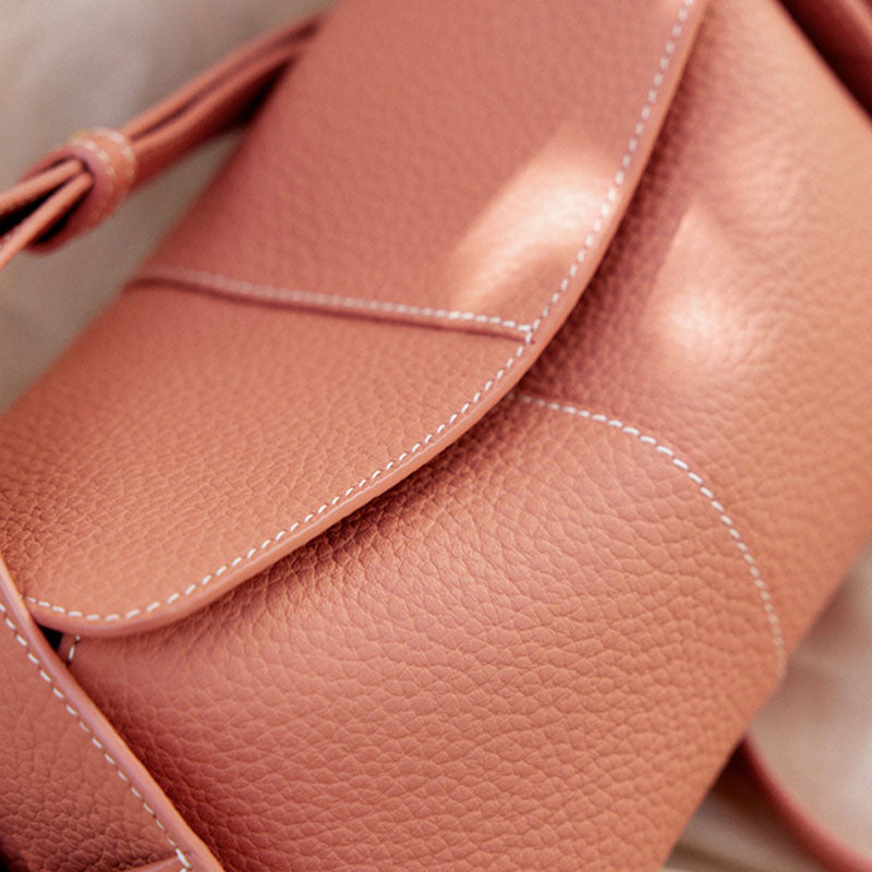 Minimalistische, einfarbige Umhängetasche für Damen, elegante Pendler-Geldbörse