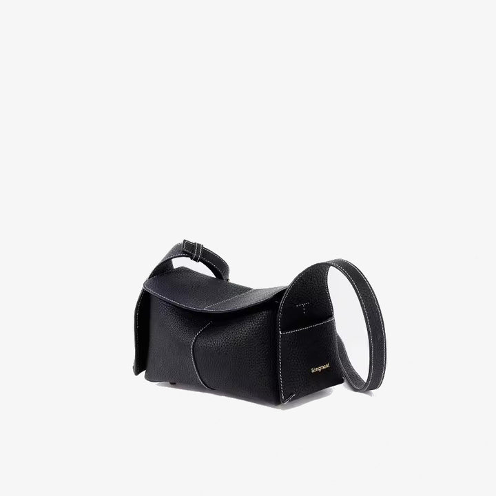 Minimalistische, einfarbige Umhängetasche für Damen, elegante Pendler-Geldbörse
