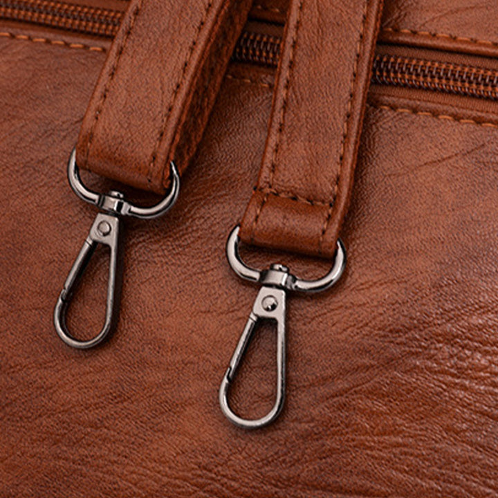 Leichte Tote Abnehmbarer Riemen Leder Unterarm Tasche Für Frauen Pendler