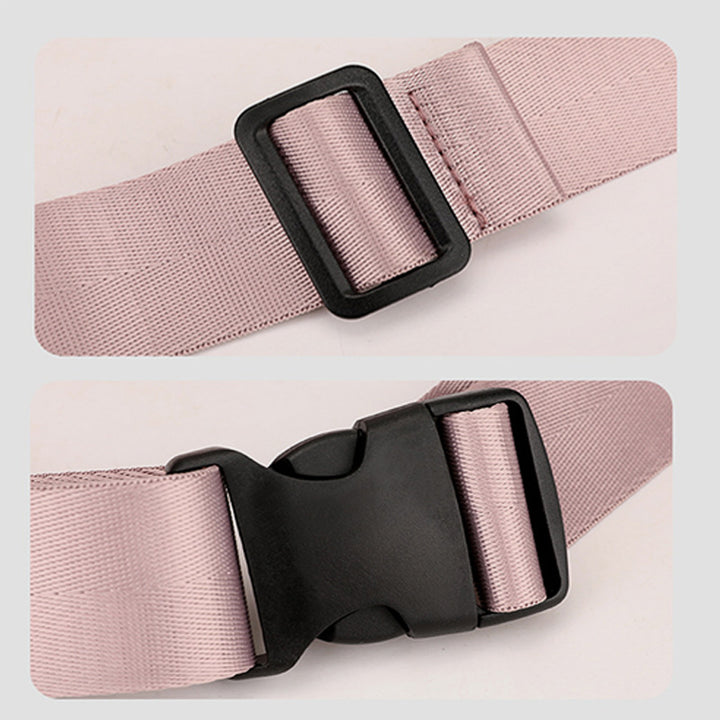 Minimalistische Hüfttasche mit drei Fächern für Damen, tragbare Umhängetasche
