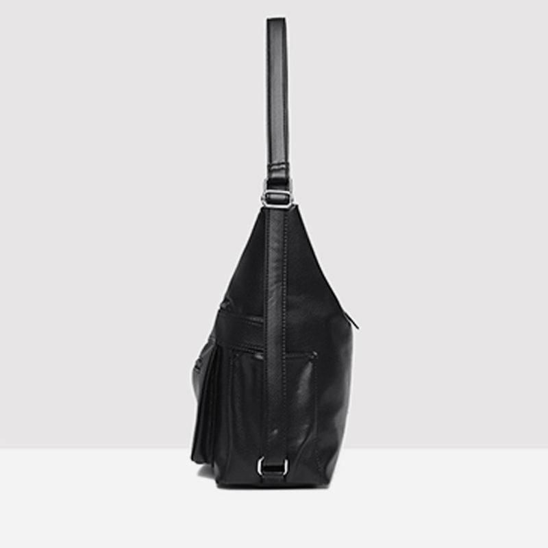Multifunktionaler großer Business-Lederrucksack für Damen, umwandelbar