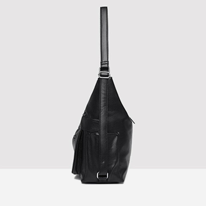 Multifunktionaler großer Business-Lederrucksack für Damen, umwandelbar