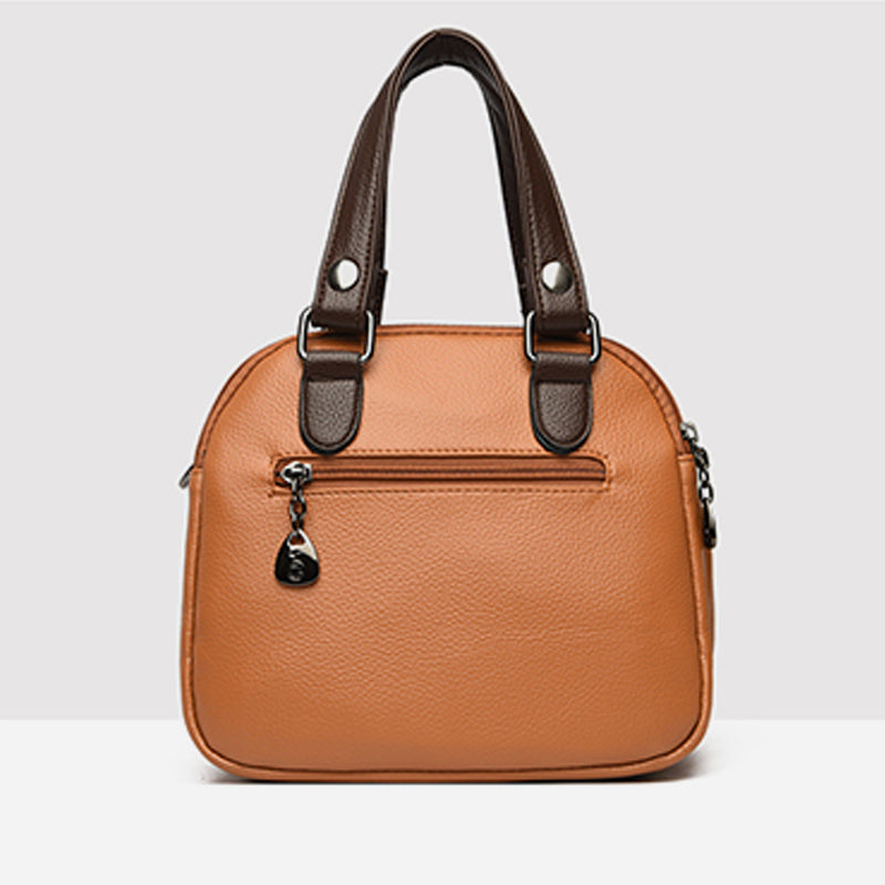 Dreifach-Pendler-Handtasche für Damen, minimalistische Umhängetasche