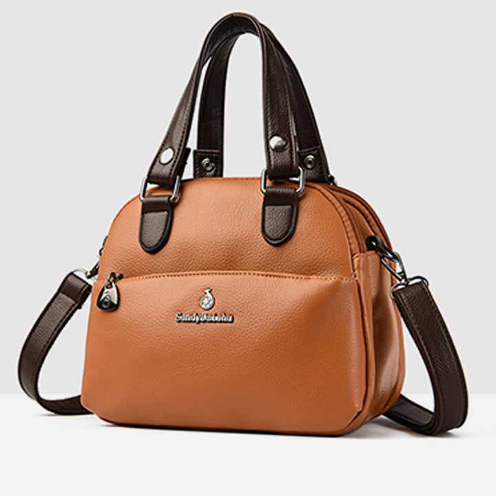 Dreifach-Pendler-Handtasche für Damen, minimalistische Umhängetasche