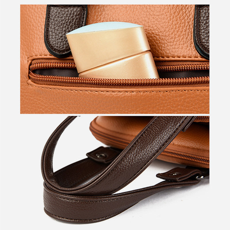 Dreifach-Pendler-Handtasche für Damen, minimalistische Umhängetasche