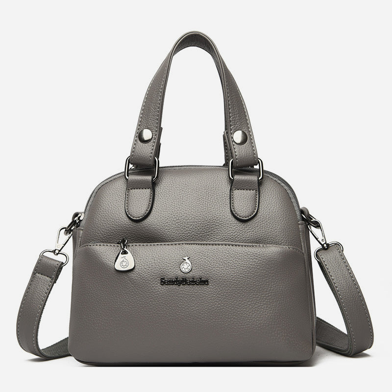 Dreifach-Pendler-Handtasche für Damen, minimalistische Umhängetasche