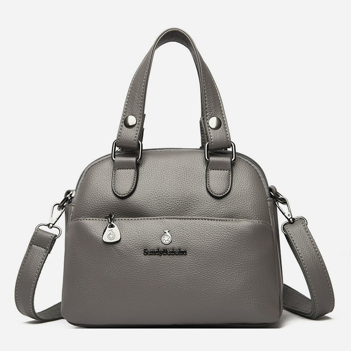 Dreifach-Pendler-Handtasche für Damen, minimalistische Umhängetasche