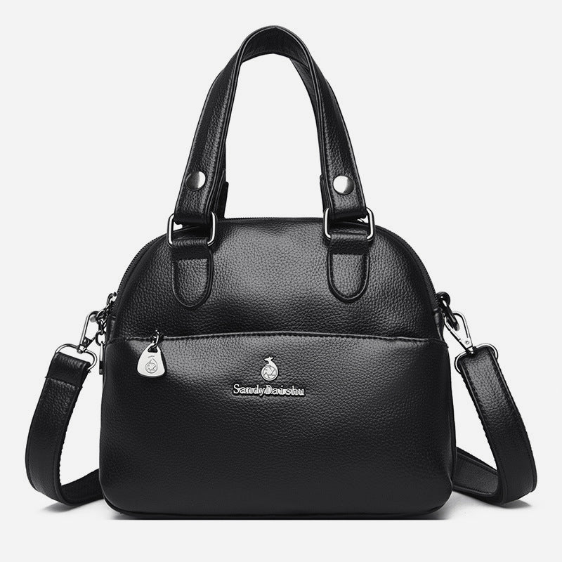 Dreifach-Pendler-Handtasche für Damen, minimalistische Umhängetasche