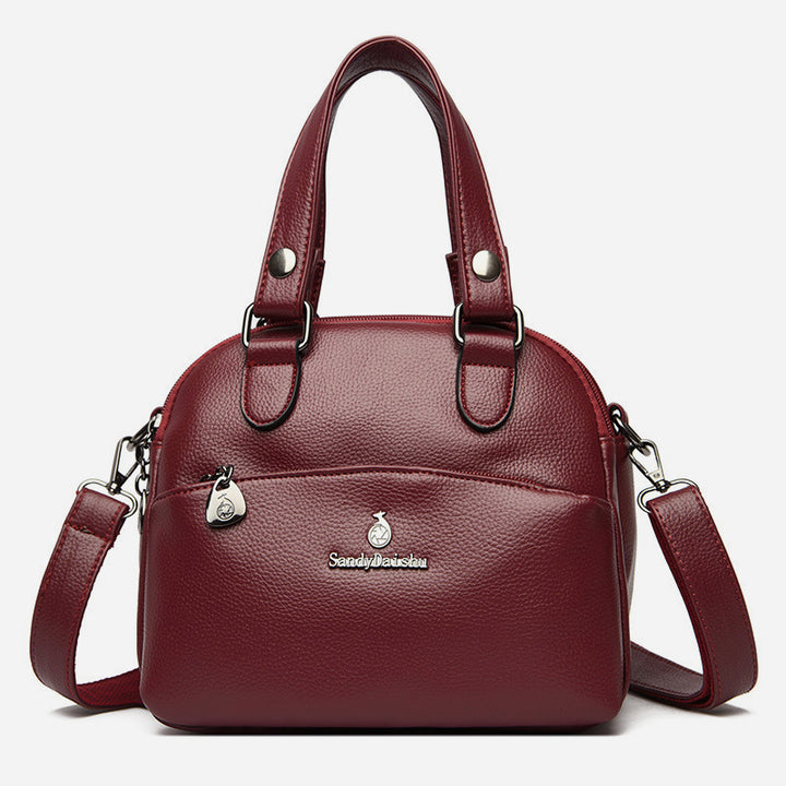 Dreifach-Pendler-Handtasche für Damen, minimalistische Umhängetasche