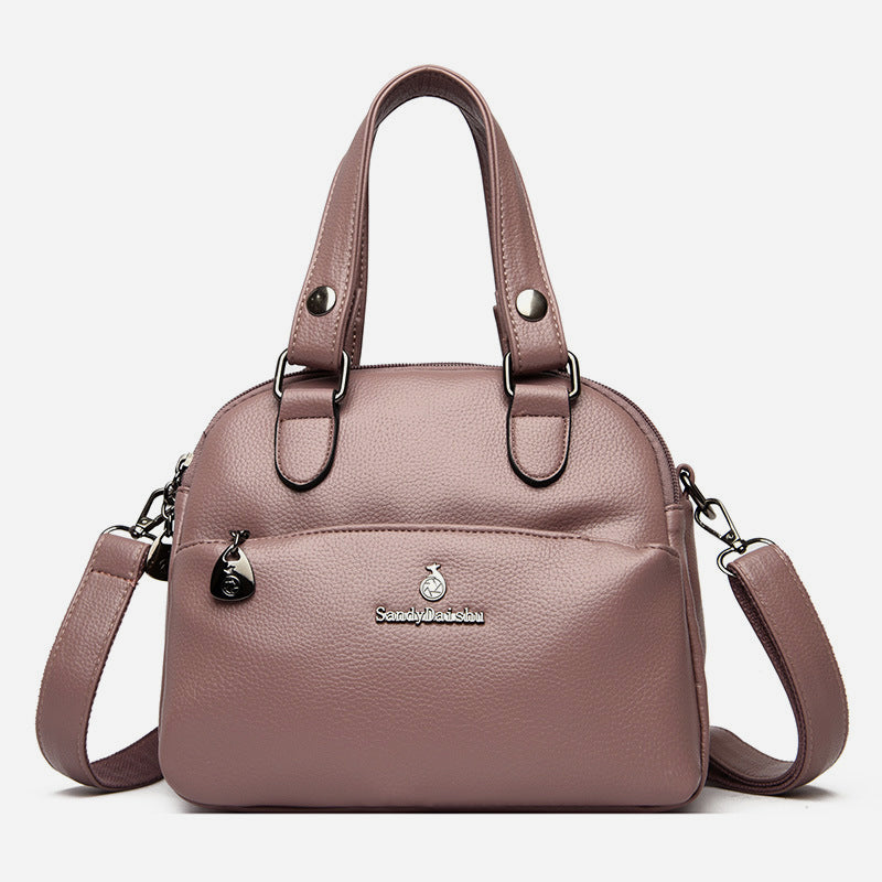 Dreifach-Pendler-Handtasche für Damen, minimalistische Umhängetasche