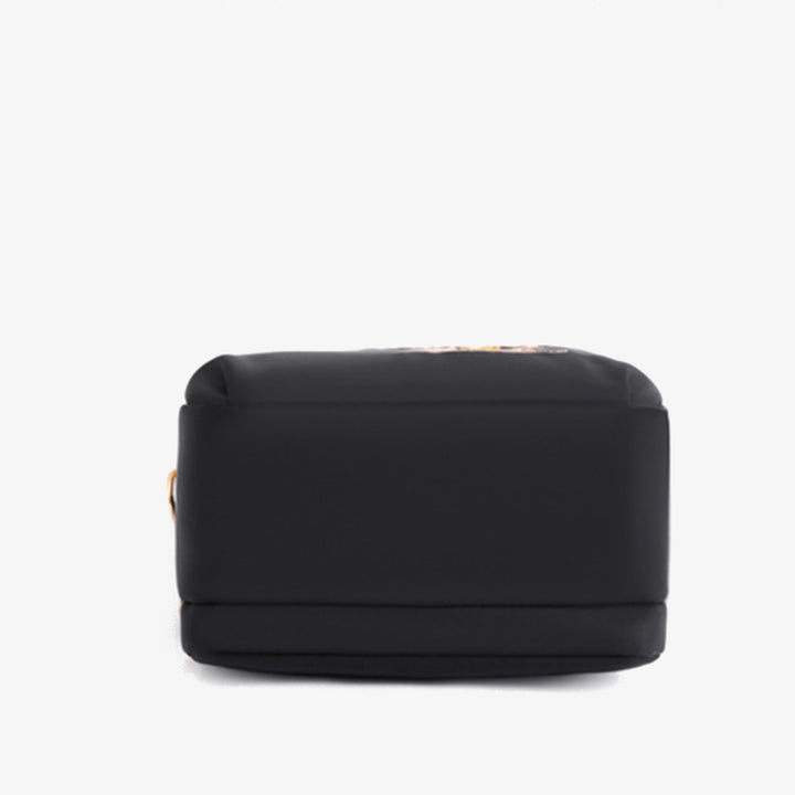 Oxford-Handytasche mit Eichhörnchen-Stickerei für Damen, leichte Umhängetasche