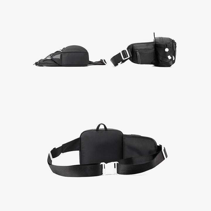 Multifunktionale Hüfttasche, Schultertasche für Damen und Herren, leichte Nylon-Geldbörsen