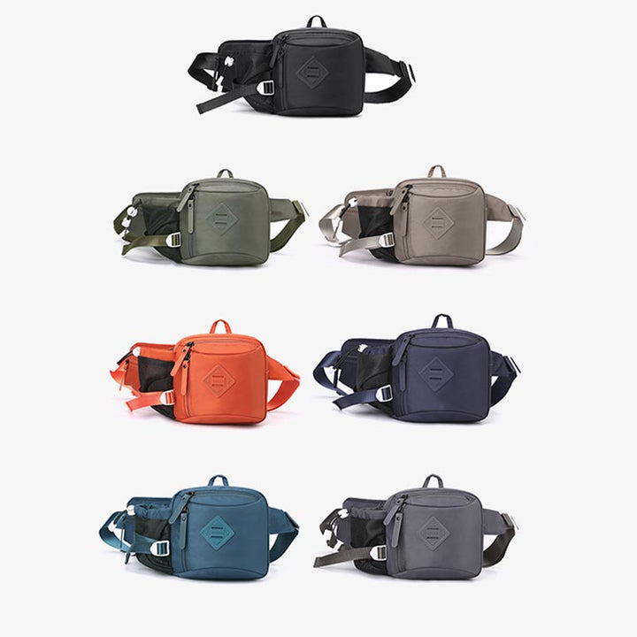 Multifunktionale Hüfttasche, Schultertasche für Damen und Herren, leichte Nylon-Geldbörsen