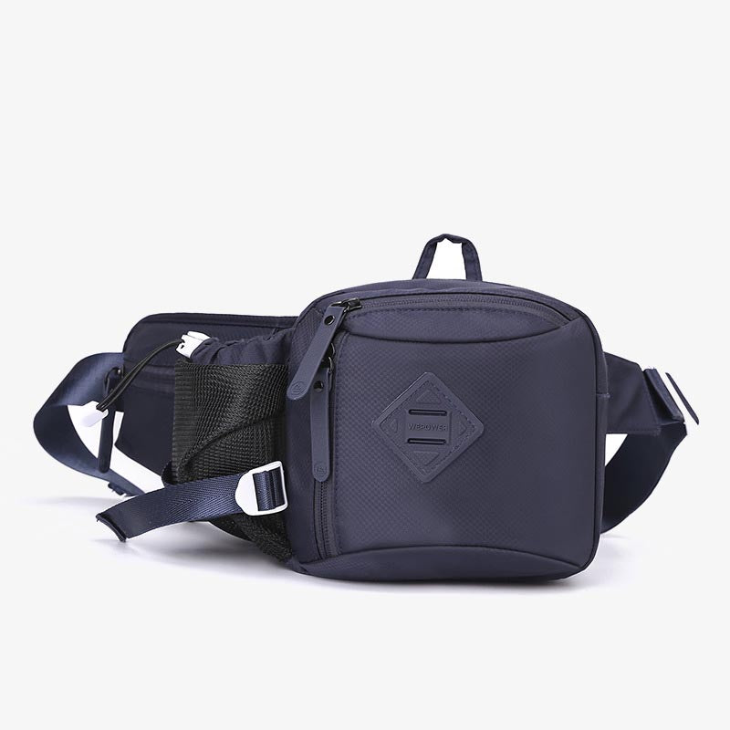 Multifunktionale Hüfttasche, Schultertasche für Damen und Herren, leichte Nylon-Geldbörsen