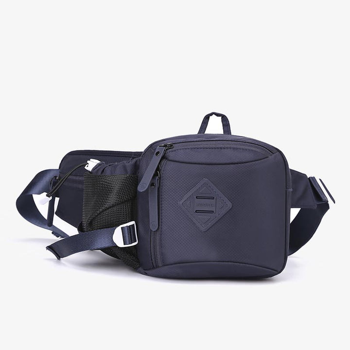 Multifunktionale Hüfttasche, Schultertasche für Damen und Herren, leichte Nylon-Geldbörsen
