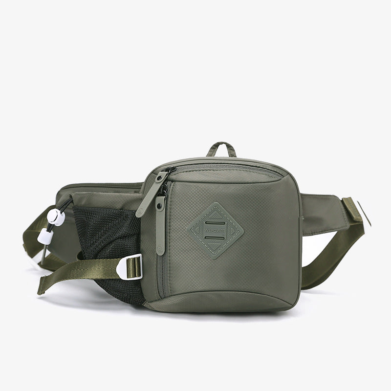 Multifunktionale Hüfttasche, Schultertasche für Damen und Herren, leichte Nylon-Geldbörsen