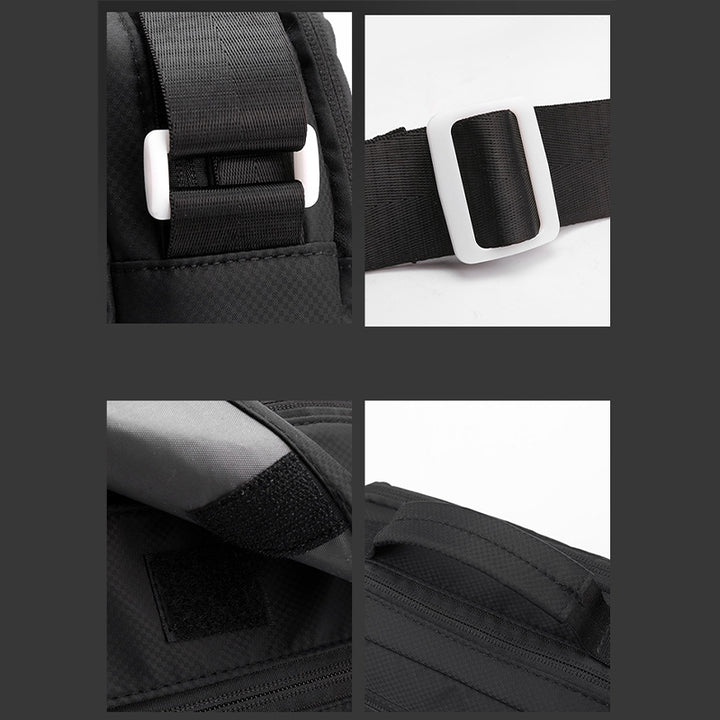 Tragbare Umhängetasche aus Nylon für Herren, minimalistische Schultertasche