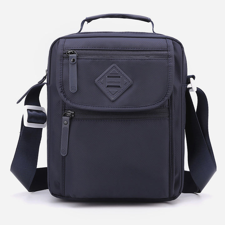Tragbare Umhängetasche aus Nylon für Herren, minimalistische Schultertasche