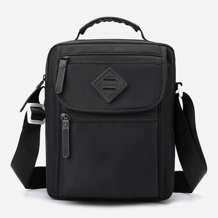 Tragbare Umhängetasche aus Nylon für Herren, minimalistische Schultertasche