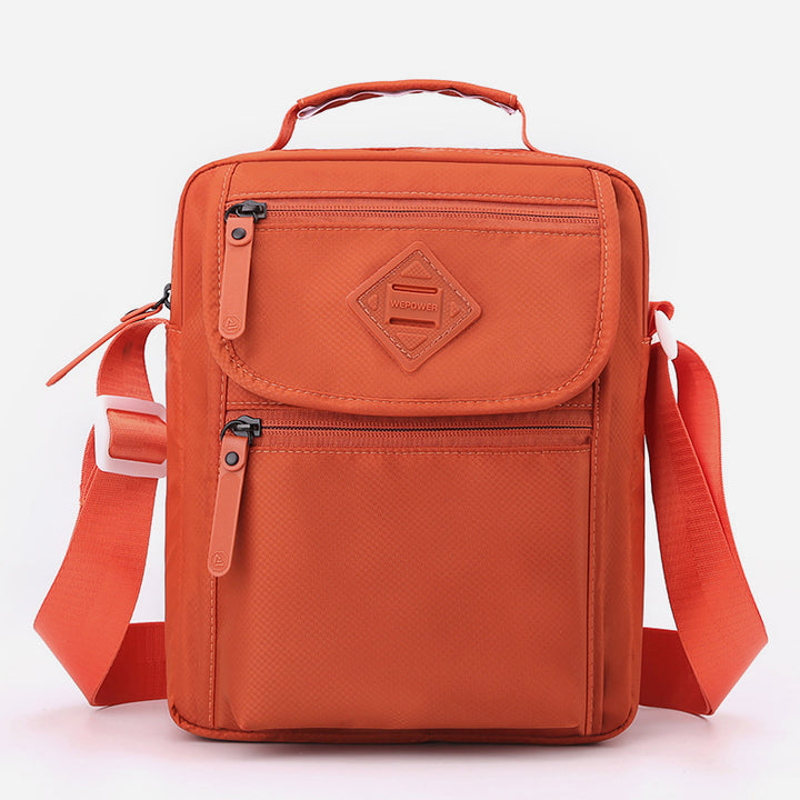 Tragbare Umhängetasche aus Nylon für Herren, minimalistische Schultertasche
