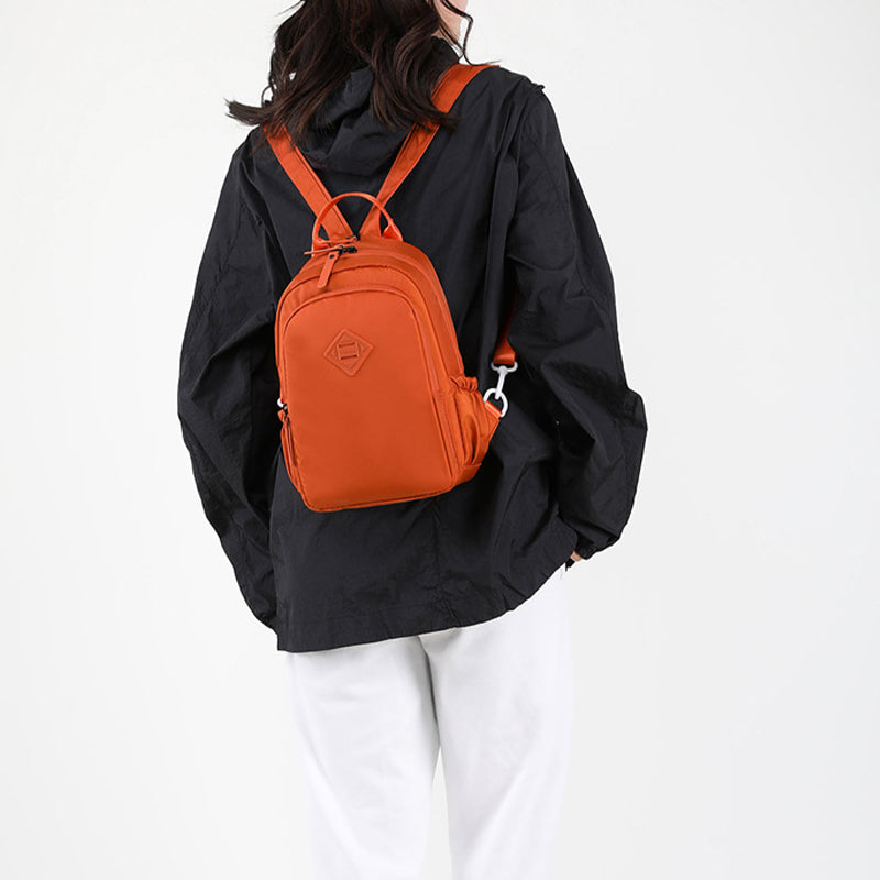 Multifunktionale Nylon Brusttasche für Frauen Männer Cabrio Rucksack