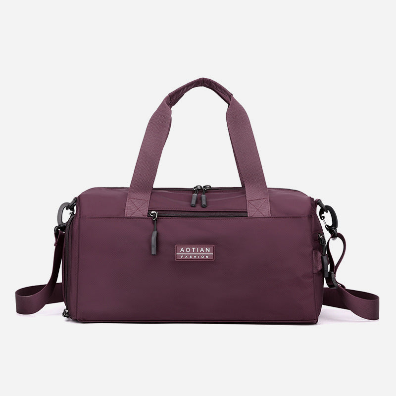 Reisetasche für Weekender, trocken, nass, separate Umhängetasche
