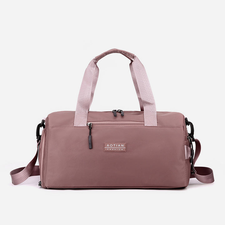 Reisetasche für Weekender, trocken, nass, separate Umhängetasche