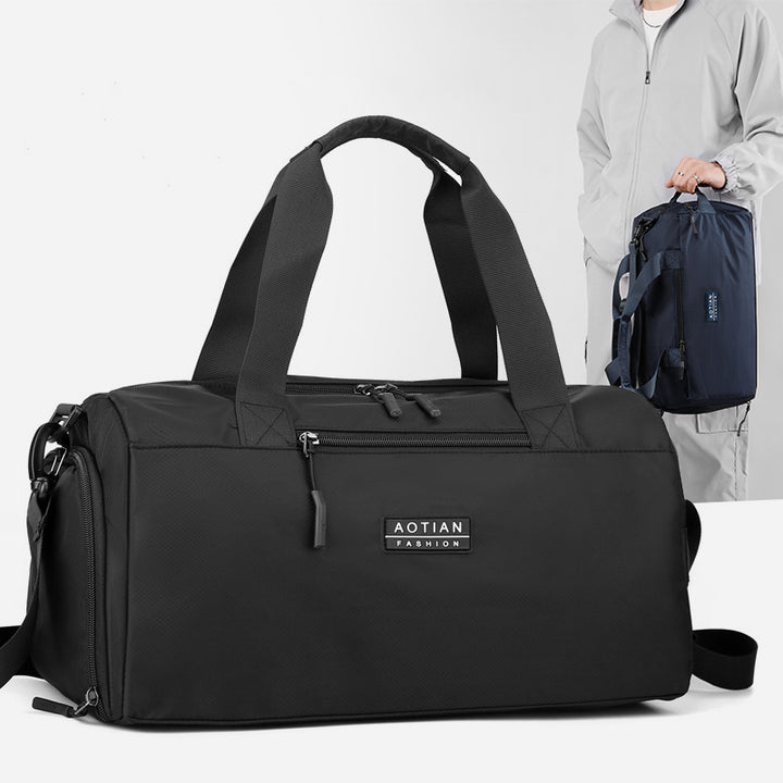 Reisetasche für Weekender, trocken, nass, separate Umhängetasche