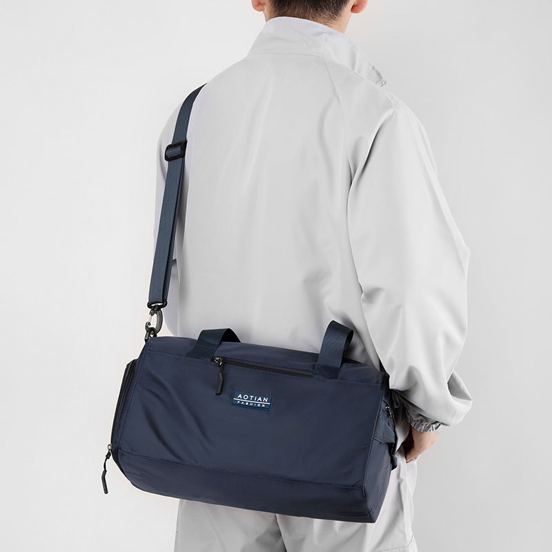 Reisetasche für Weekender, trocken, nass, separate Umhängetasche