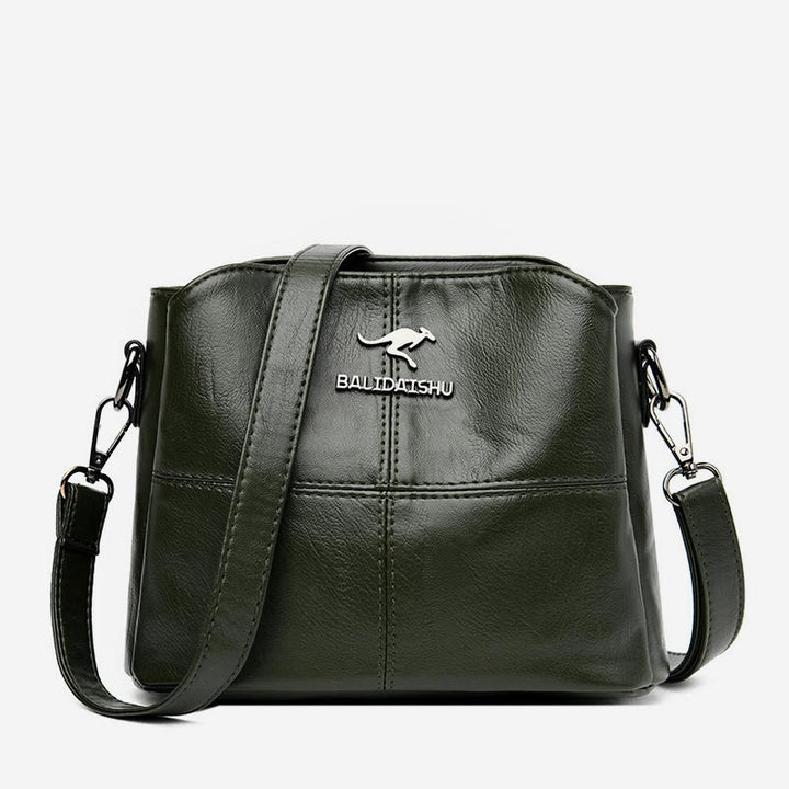 Geldbörsen und Handtaschen für Damen, Umhängetasche aus PU mit mehreren Fächern