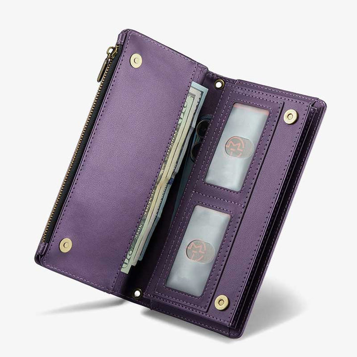 Crossbody Zipper Brieftasche Handy Geldbörse Telefon Tasche fit 6,7 zoll Telefon