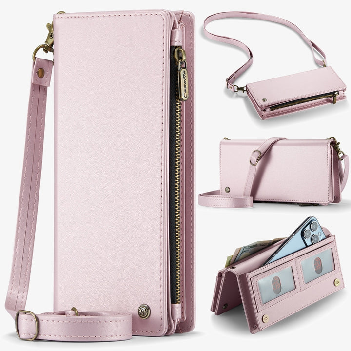 Crossbody Zipper Brieftasche Handy Geldbörse Telefon Tasche fit 6,7 zoll Telefon