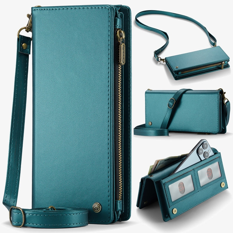 Crossbody Zipper Brieftasche Handy Geldbörse Telefon Tasche fit 6,7 zoll Telefon