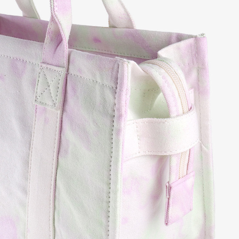 Canvas-Tragetasche für Damen, Umhängetasche mit ethnischem Riemen