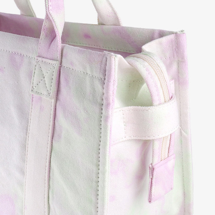 Canvas-Tragetasche für Damen, Umhängetasche mit ethnischem Riemen