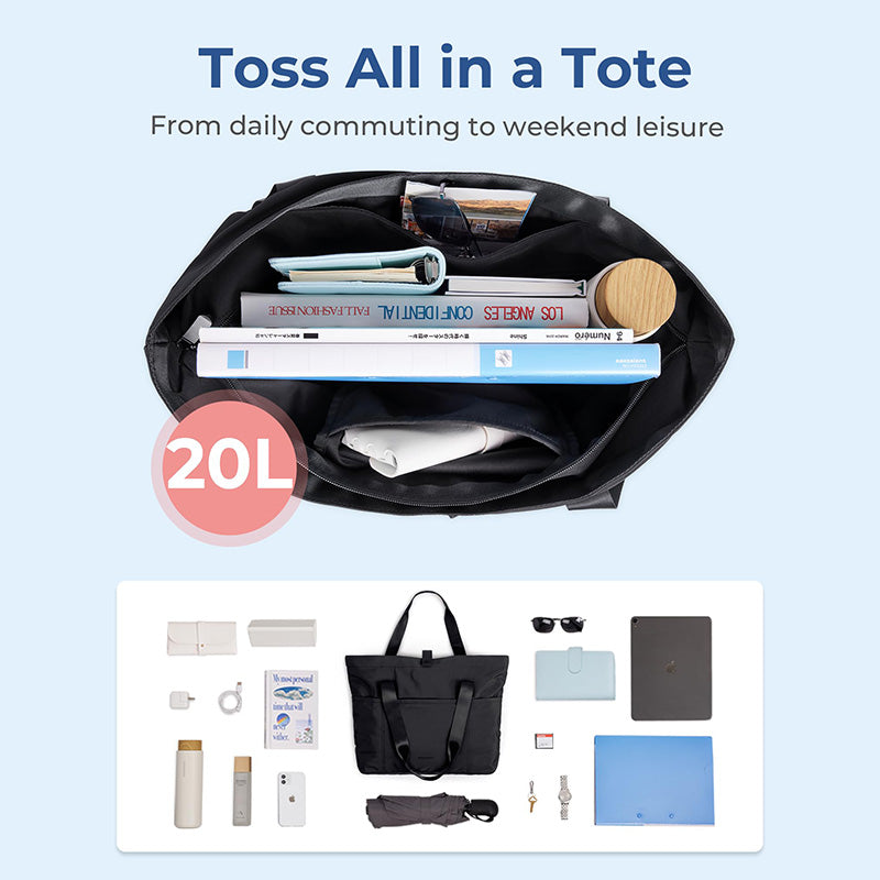 Damen Sporttasche Faltbare Minimalistische Oxford Tote Für Arbeit Reisen